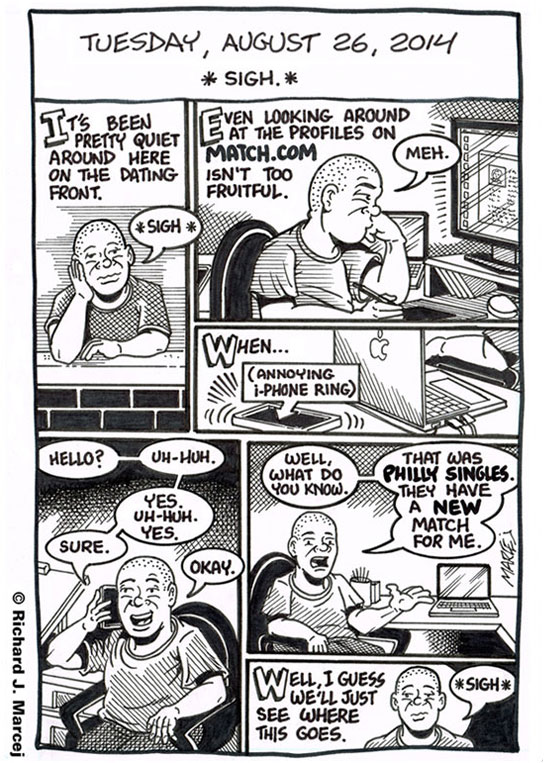 Daily Comic Journal: August 26, 2014: “*Sigh.*”