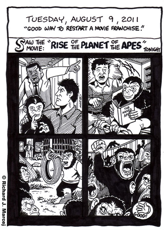 Daily Comic Journal: August 9, 2011: “Good Way To Restart A Movie Franchise.”