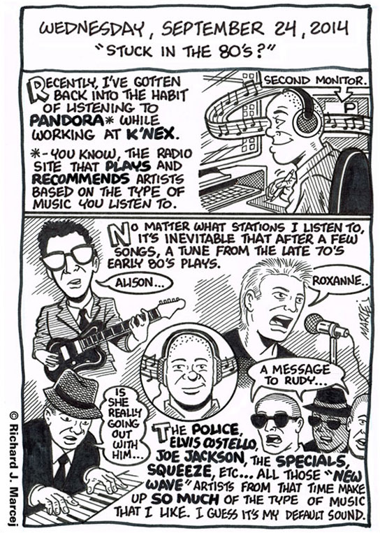 Daily Comic Journal: September 24, 2014: “Stuck In The 80’s?”