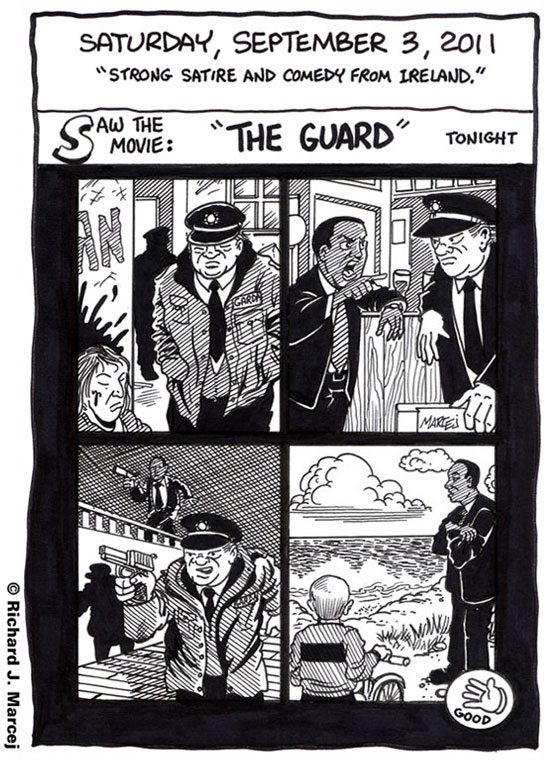 Daily Comic Journal: September 3, 2011: “Strong Satire And Comedy From Ireland.”