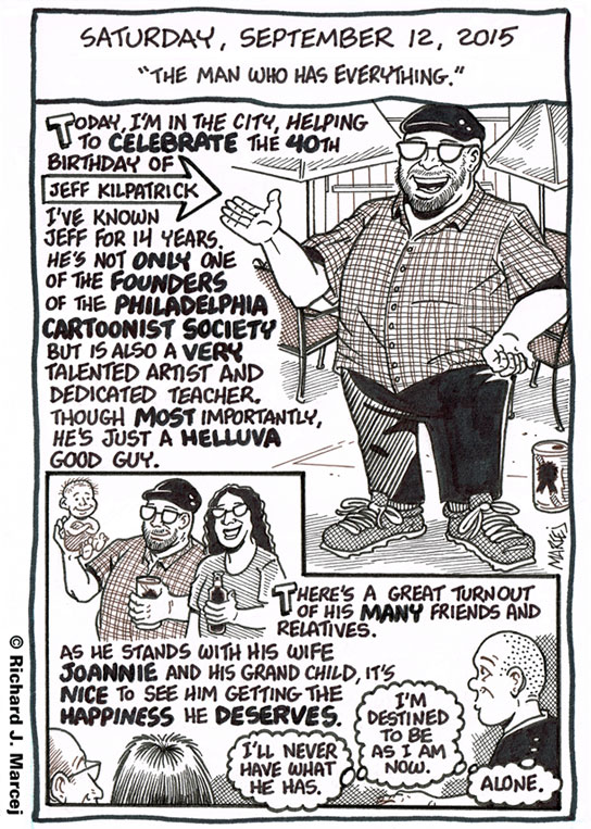 Daily Comic Journal: September 12, 2015: “The Man Who Has Everything.”