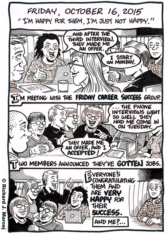 Daily Comic Journal: October 16, 2015: “I’m Happy For Them, I’m Just Not Happy.”