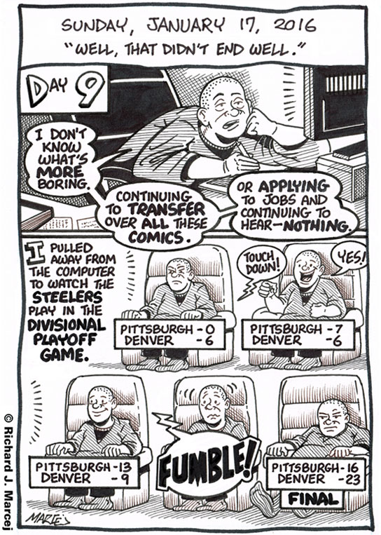 Daily Comic Journal: January 17, 2016: “Well, That Didn’t End Well.”