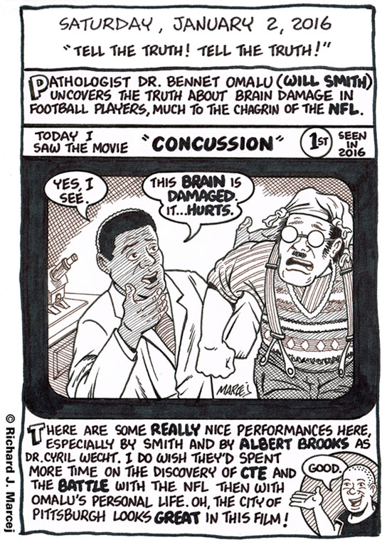 Daily Comic Journal: January 2, 2016: “Tell The Truth! Tell The Truth!”