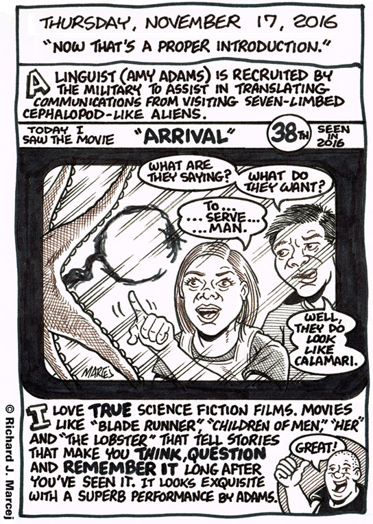 Daily Comic Journal: November 17, 2016: “Now That’s A Proper Introduction.”
