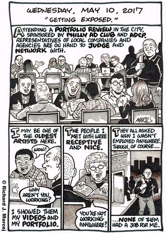Daily Comic Journal: May 10, 2017: “Getting Exposed.”