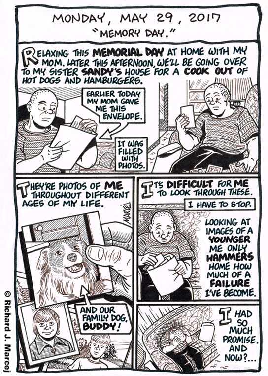 Daily Comic Journal: May 29, 2017: “Memory Day.”