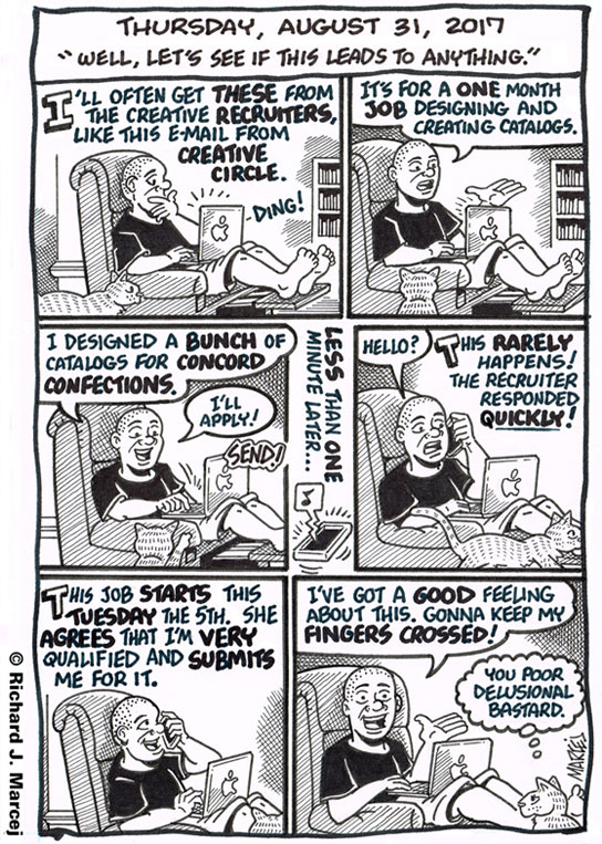 Daily Comic Journal: August 31, 2017: “Well, Let’s See If This Leads To Anything.”