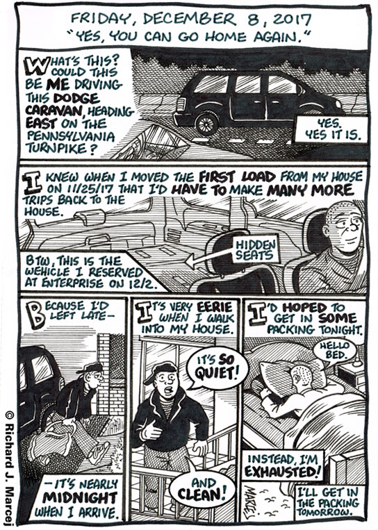 Daily Comic Journal: December 8, 2017: “Yes, You Can Go Home Again.”