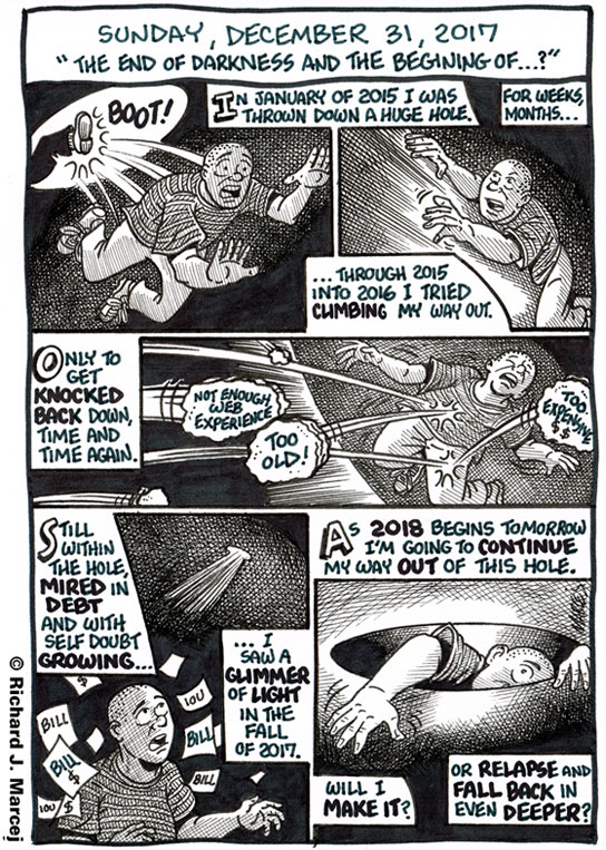 Daily Comic Journal: December 31, 2017: “The End Of Darkness And The Beginning Of…?”