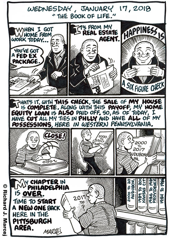 Daily Comic Journal: January 17, 2018: “The Book Of Life.”