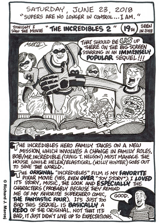 Daily Comic Journal: June 23, 2018: “Supers Are No Longer In Control … I Am.”