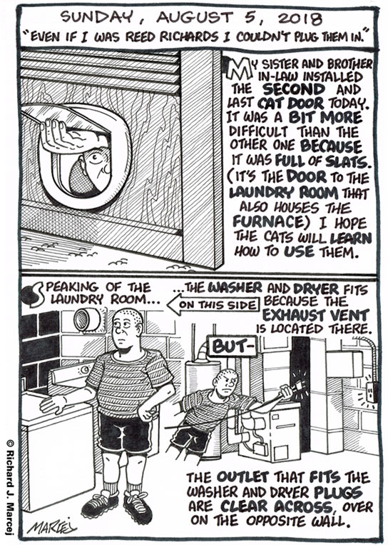 Daily Comic Journal: August 5, 2018: “Even If I Was Reed Richards I Couldn’t Plug Them In.”