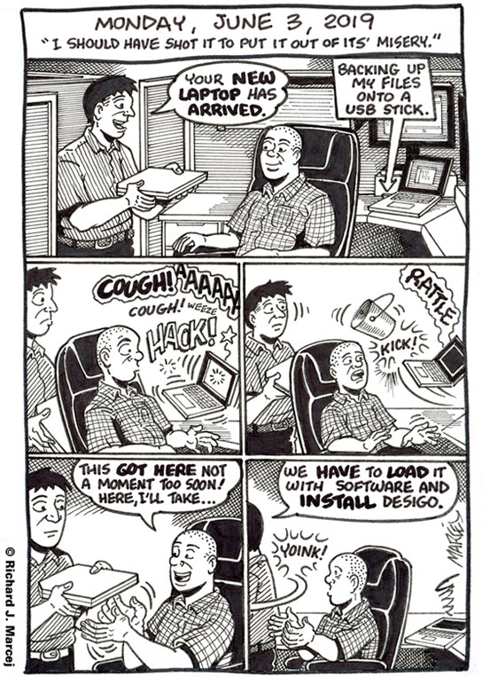 Daily Comic Journal: June 3, 2019: “I Should Have Shot It To Put It Out Of Its’ Misery.”