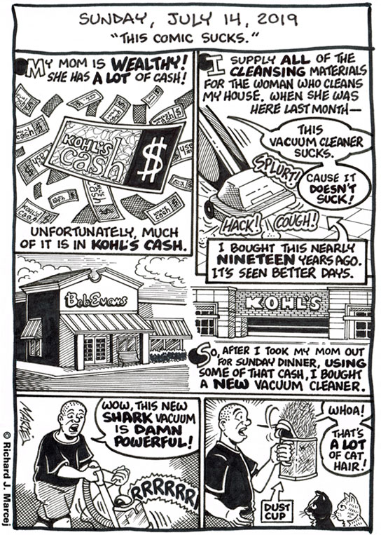 Daily Comic Journal: July 14, 2019: “This Comic Sucks.”