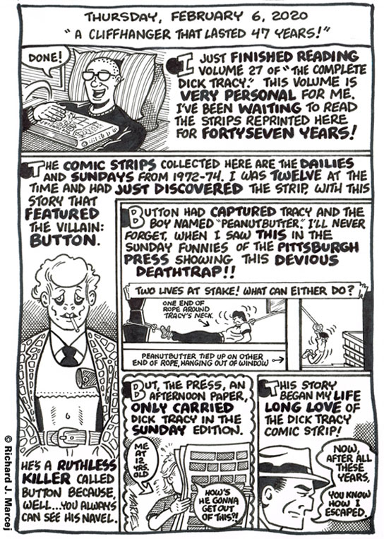 Daily Comic Journal: February 6, 2020: “A Cliffhanger That Lasted 47 Years.”