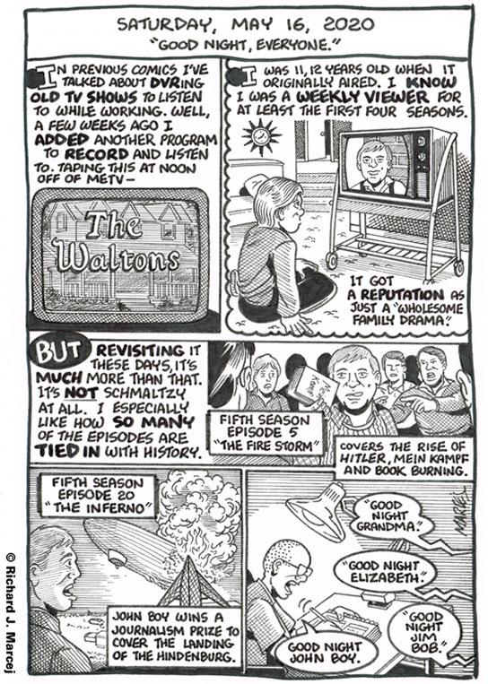 Daily Comic Journal: May 16, 2020: “Good Night, Everyone.”