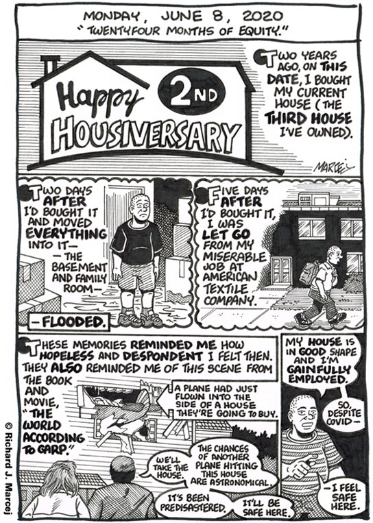 Daily Comic Journal: June 8, 2020: “Twenty-four Months Of Equity.”