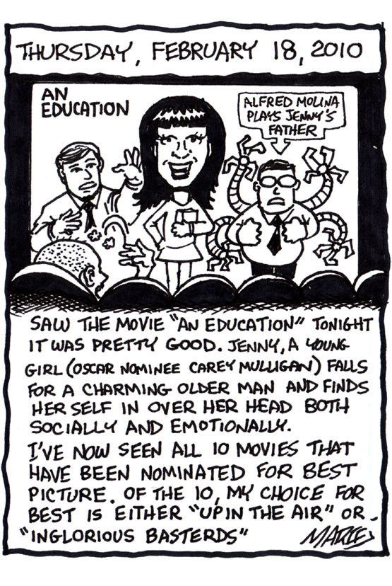 Daily Comic Journal: February 18, 2010