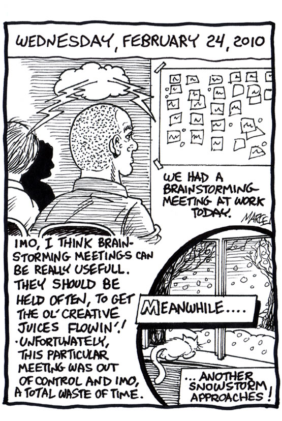 Daily Comic Journal: February 24, 2010