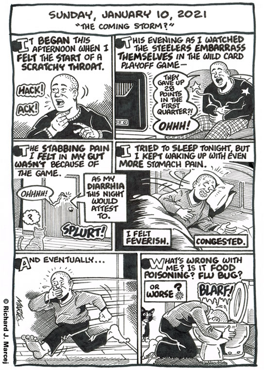 Daily Comic Journal: January 10, 2021: “The Coming Storm?”