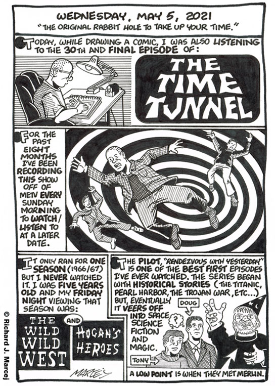 Daily Comic Journal: May 5, 2021: “The Original Rabbit Hole To Take Up Your Time.”