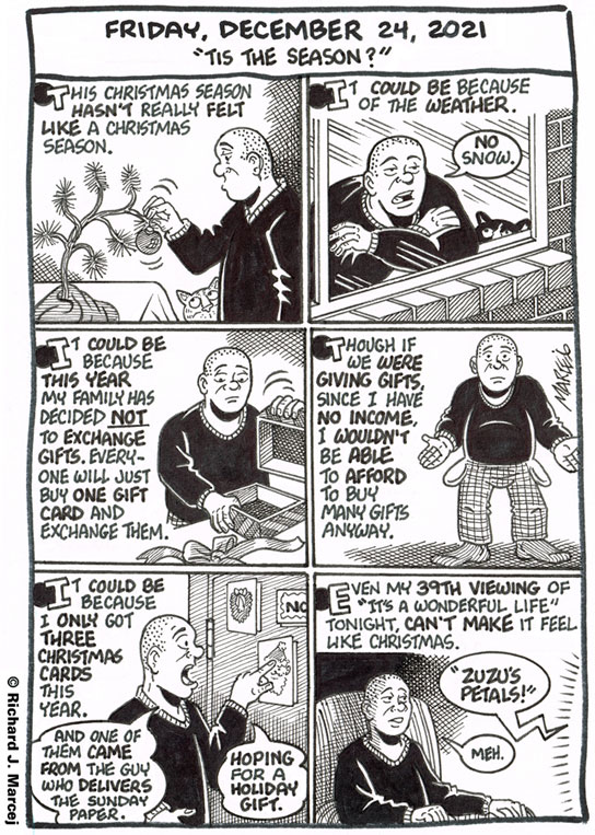 Daily Comic Journal: December 24, 2021: “Tis The Season?”