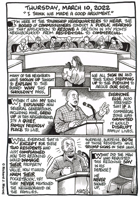 Daily Comic Journal: March 10, 2022: “I Think We Made A Good Argument.”